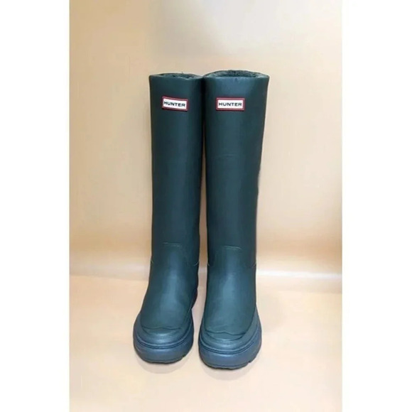 NIB Hunter Womens Olive Chasing Knee Boot Killing Eve Size 5 / EU 36 (MSRP $395) - Picture 2 of 10